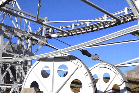 Ruillans ropeway (La Grave)