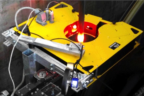 Winspect inspection of a hauling rope 
